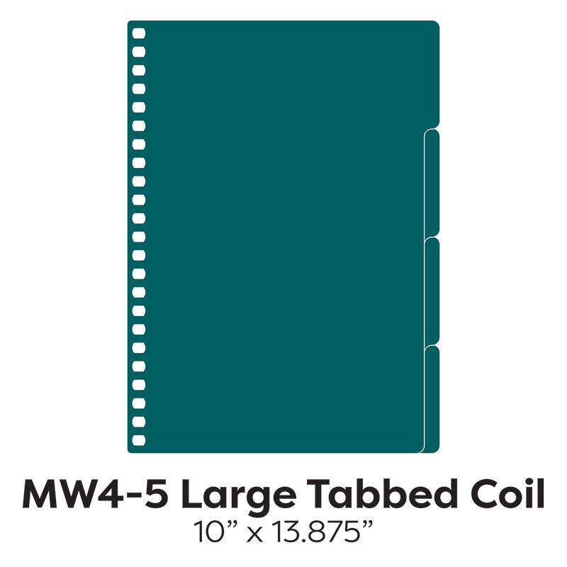 MW4-5 Large Tabbed Coil